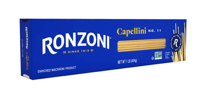front of ronzoni capellini packaging