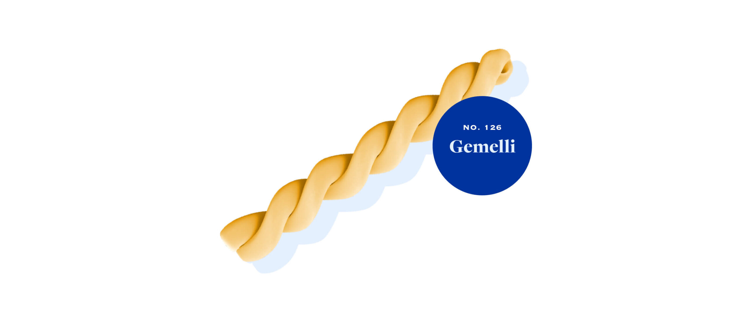 Ronzoni Gemelli, a twisted pasta made for holding onto sauces.