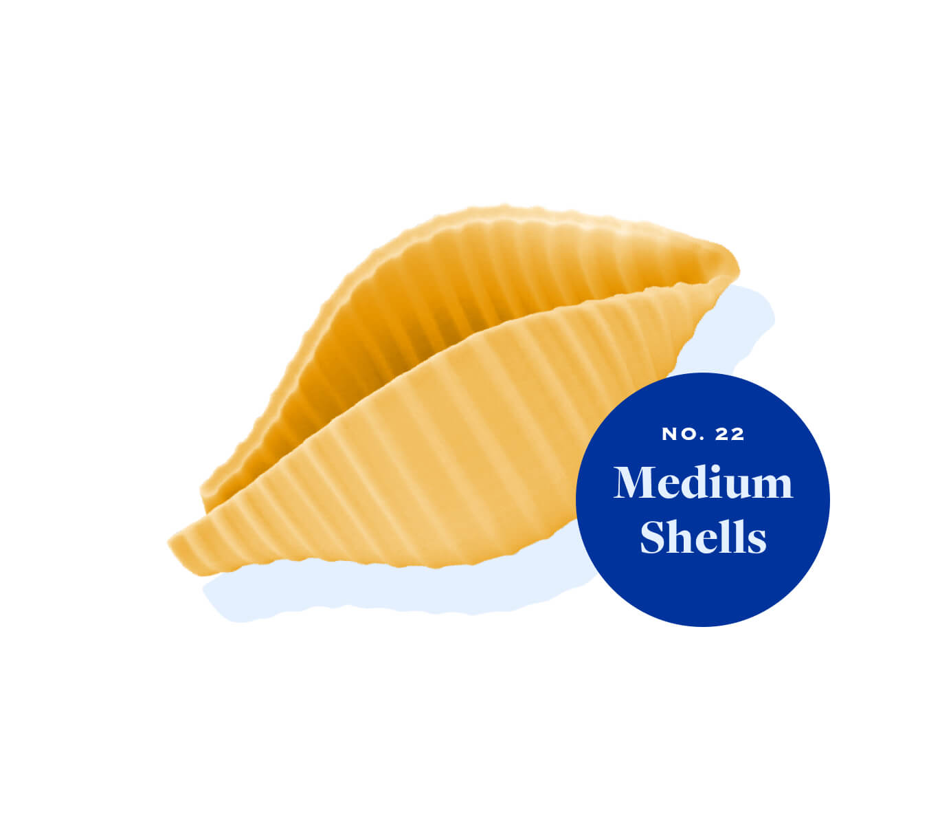 Ronzoni Medium Shells, pockets made for maximum cheese-per-bite.
