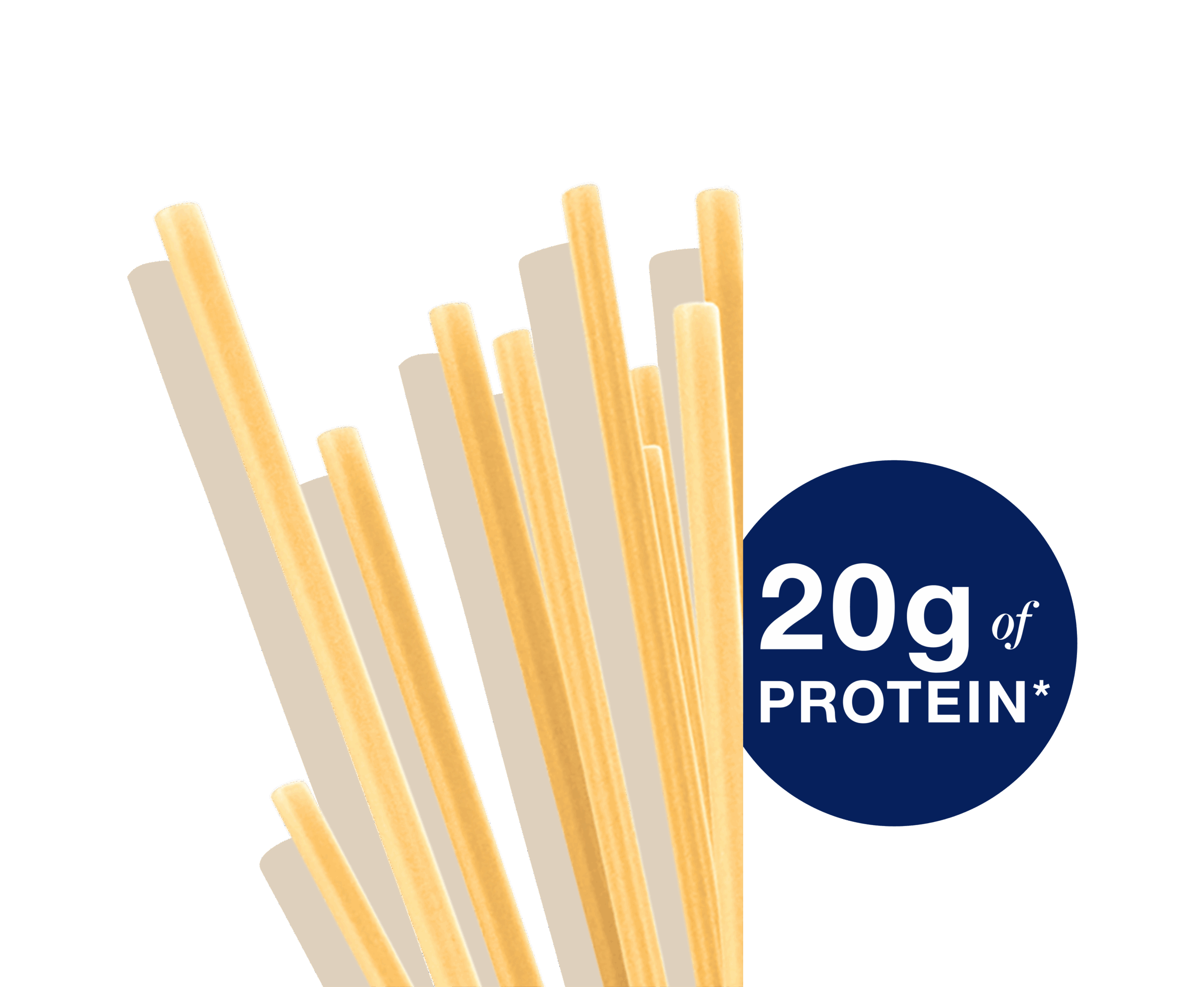 diagrammatic drawing of spaghetti pasta