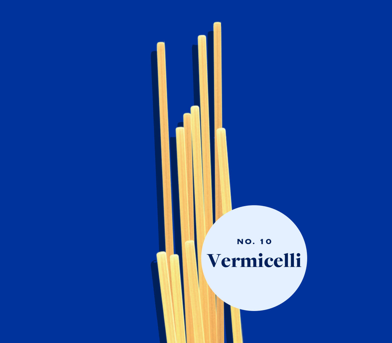 Ronzoni Vermicelli Pasta With Shape Label